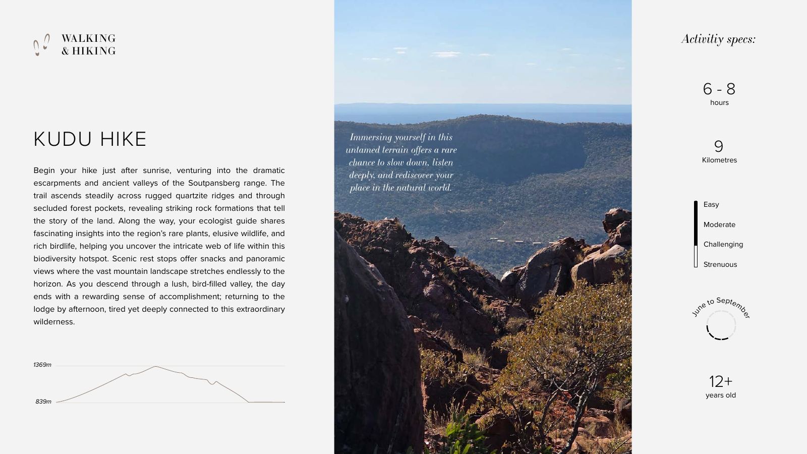 Few & Far Luvhondo experience and activity brochure, page 15