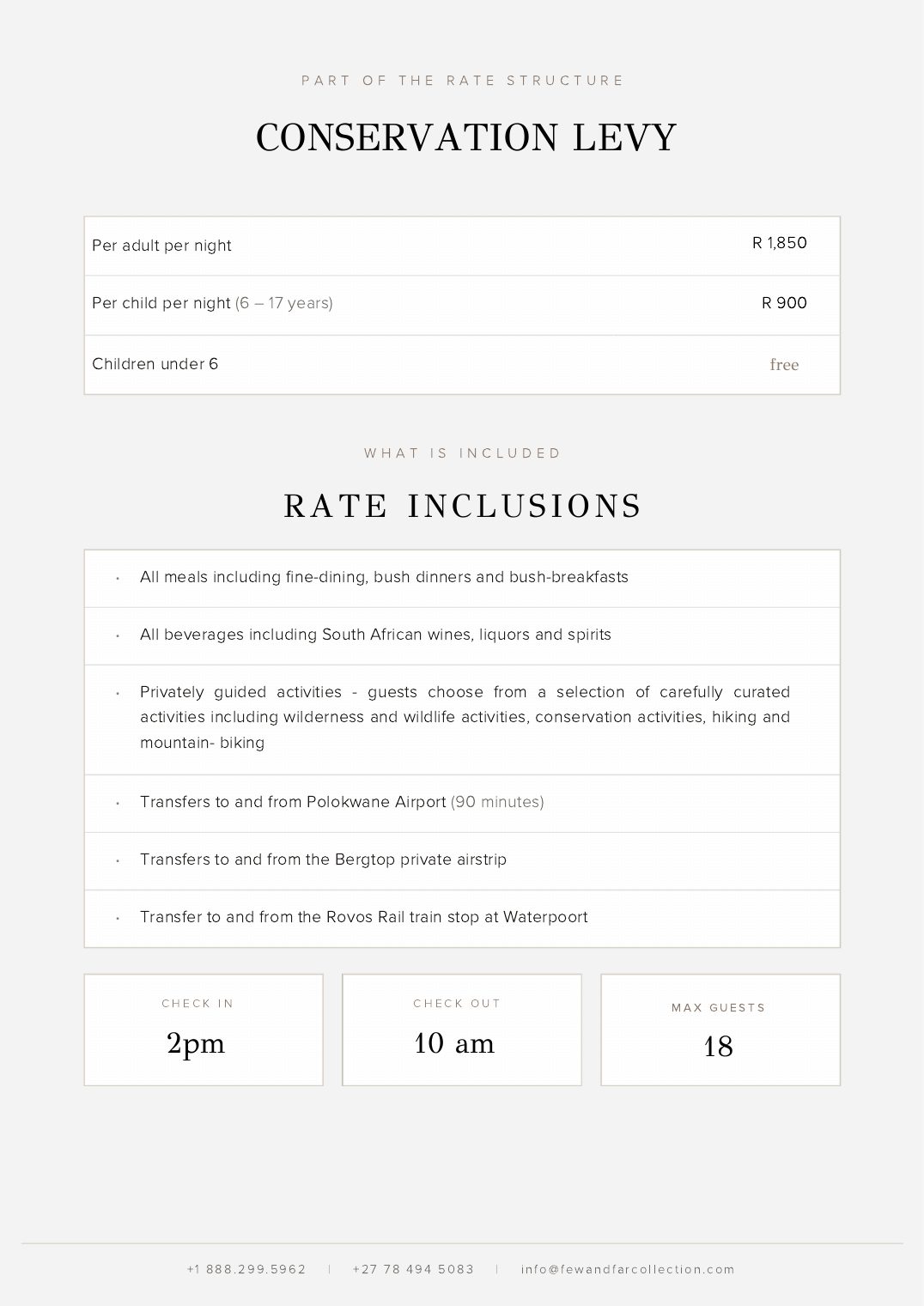 Rack rate sheet 2026–2027, page 4