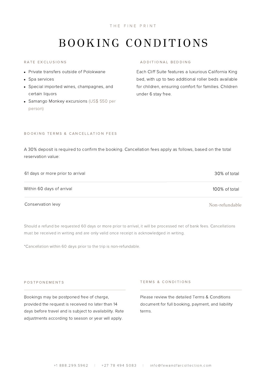 Rack rate sheet 2026–2027, page 5